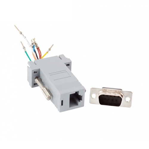 라인업시스템 LANSTAR LS-PASS-DB9M RJ45 to DB9 패시브_이미지