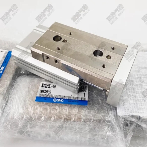 SMC 슬라이딩 테이블 실린더 MXQ16-10A MXQ16-20A MXQ16-30A MXQ16-40A MXQ16-50A MXQ16.._이미지