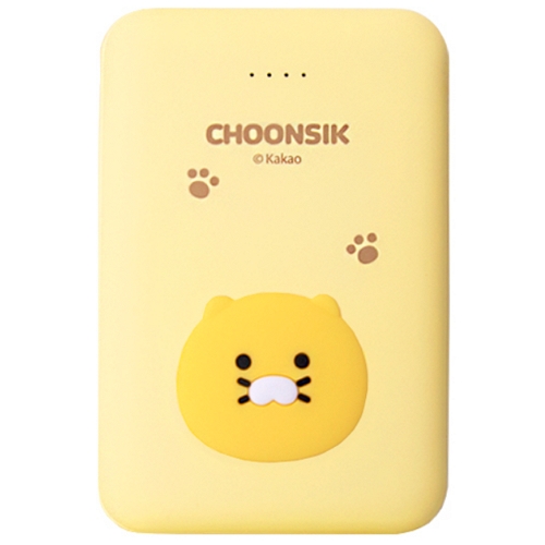 아이피엑스 카카오프렌즈 춘식이 얼굴 스탠다드 포켓보조배터리 10000mAh