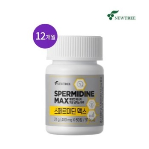 뉴트리 스페르미딘 맥스 400mg 60정 (12개)