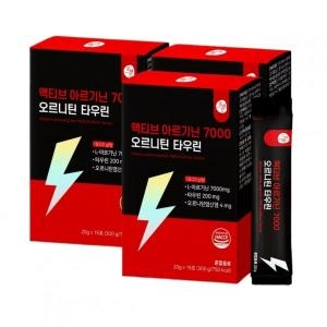 올바른 액티브 아르기닌 7000 오르니틴 타우린 15포 (3개)