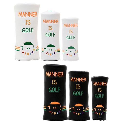 스마일 드라이버 클럽 헤드커버