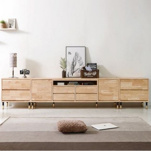 까미엘 달리아 고무나무 거실장세트 3000