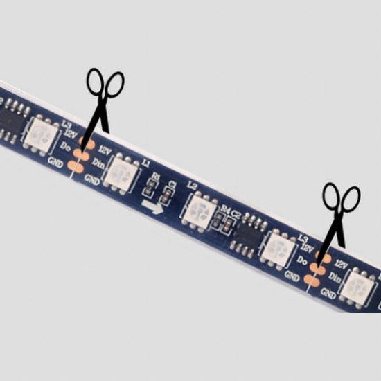 LED 12V 네오픽셀 플렉시블 바 500cm_이미지