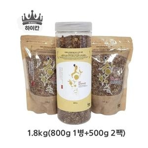 하이칸 발아현미 린테우스 상황버섯쌀세트 800g + 500g 2팩 (1개)_이미지