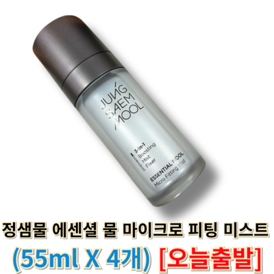 정샘물뷰티 정샘물 에센셜 물 마이크로 피팅 미스트 55ml (4개)