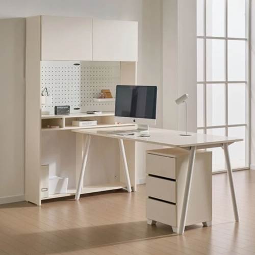 카이 올인원 B형 책상 책장 서랍장 세트