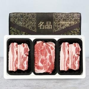 친환경팔도  보성녹차 먹인 한돈구이 선물세트 1.2kg