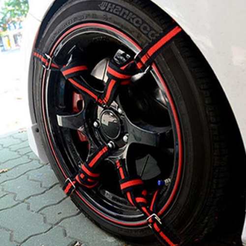 블랙라벨 도심형 페브릭 벨트 스노우체인 RV 승합차 [10P]