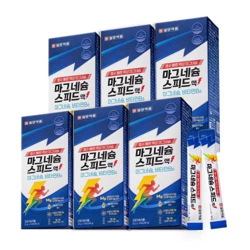 일양약품 마그네슘 스피드액 14포 (6개)_이미지