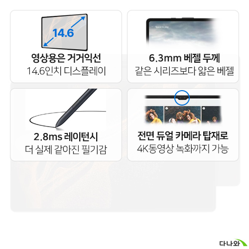 삼성전자 갤럭시탭S8 울트라 5G (128GB)_이미지