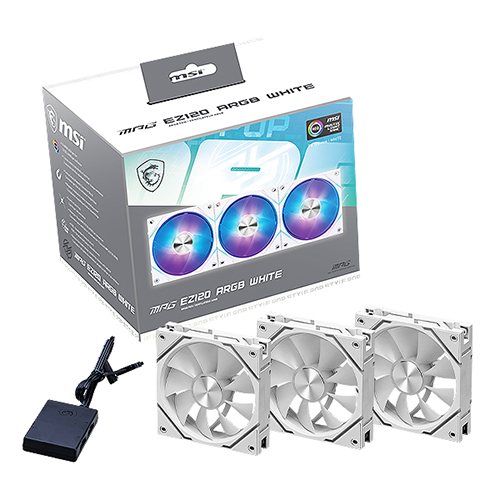 MSI MPG EZ120 ARGB (3팩, 화이트)_이미지