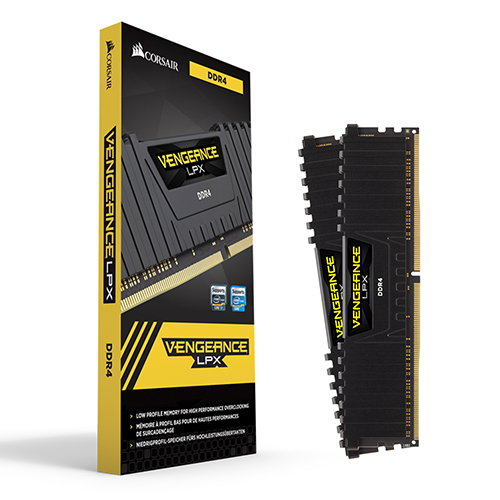 CORSAIR DDR4-3600 CL18 VENGEANCE LPX BLACK AMD 패키지 (32GB(16Gx2))_이미지