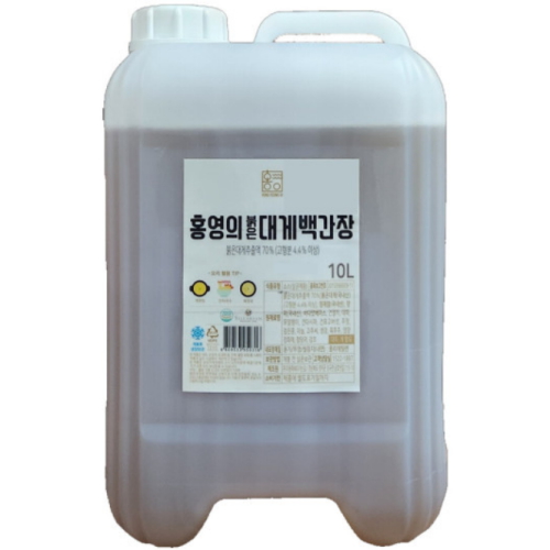 홍영의 붉은대게 백간장 10L (1개)_이미지