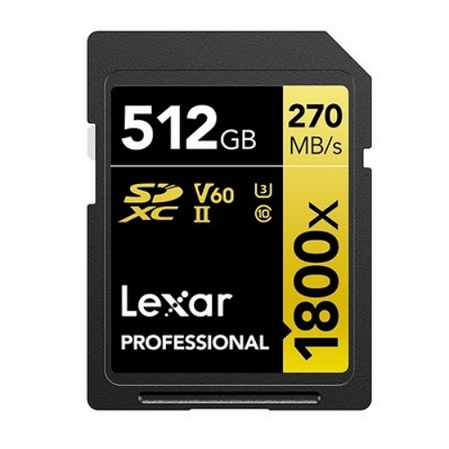 Lexar SD Professional 1800X이미지입니다. 누르면 해당 게시물로 새창이동합니다.