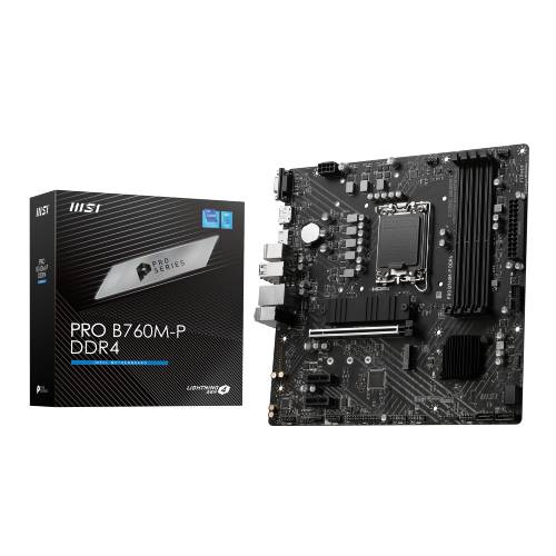 MSI PRO B760M-P DDR4이미지입니다. 누르면 해당 게시물로 새창이동합니다.