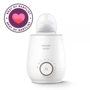 필립스 AVENT 빠른 아기 젖병 워머 스마트 온도 제어 및 자동 꺼짐 기능 SCF358 00 350775