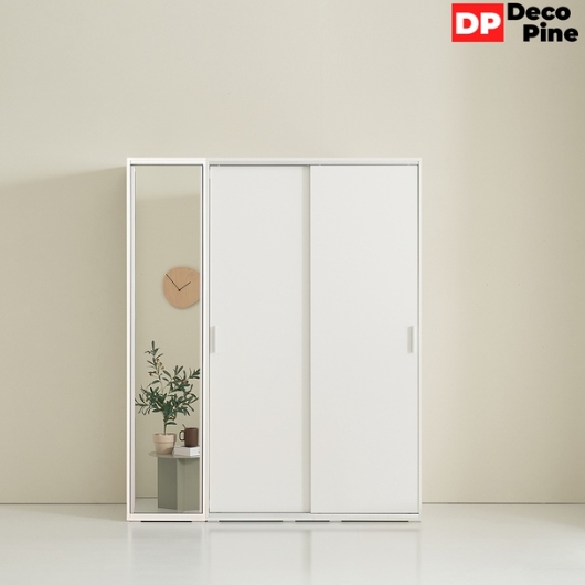 데코파인 디나 슬라이딩 옷장 B세트 1600_이미지