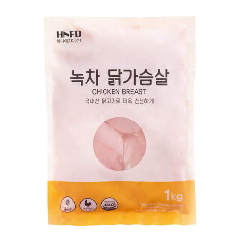 하나에프디 녹차 닭가슴살 슬라이스 1kg이미지입니다. 누르면 해당 게시물로 새창이동합니다.