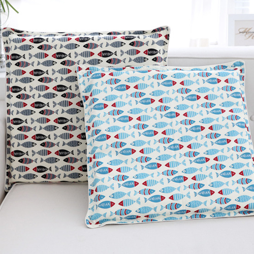 스칸피쉬 라텍스 방석 01_블루