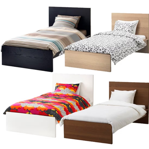  이케아 MALM 침대 SS [매트별도]