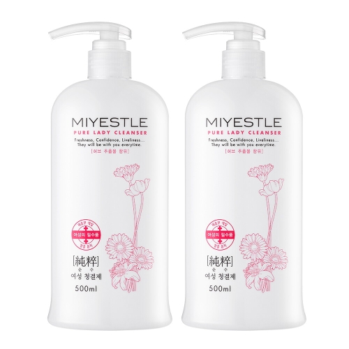 미에뜰 순수 여성청결제 500ml (2개)_이미지