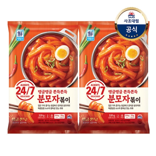 사조대림 대림선 24/7 분모자볶이 320g (2개)_이미지