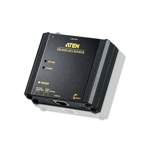 ATEN VGA Over Cat 5 리피터 (VE550)_이미지