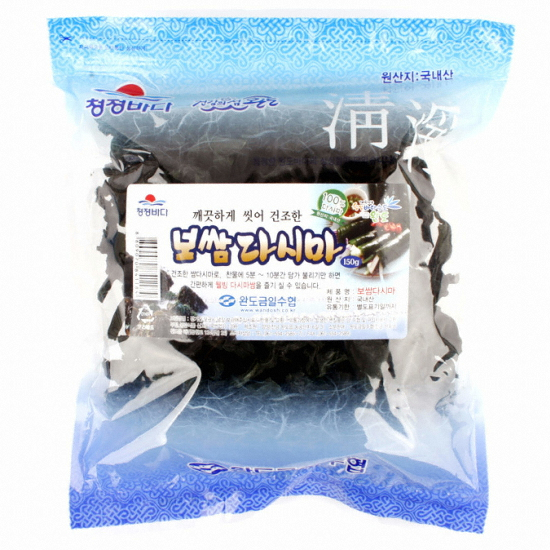 완도금일수협 청정바다 건보쌈다시마 150g (2개)_이미지