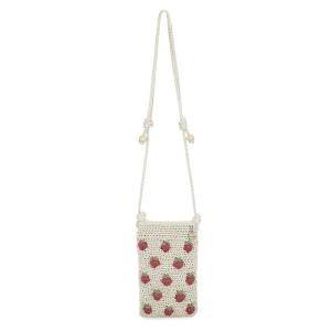 Sak Josie Mini Crossbody in Crochet with Adjustable Strap Natural St.._이미지