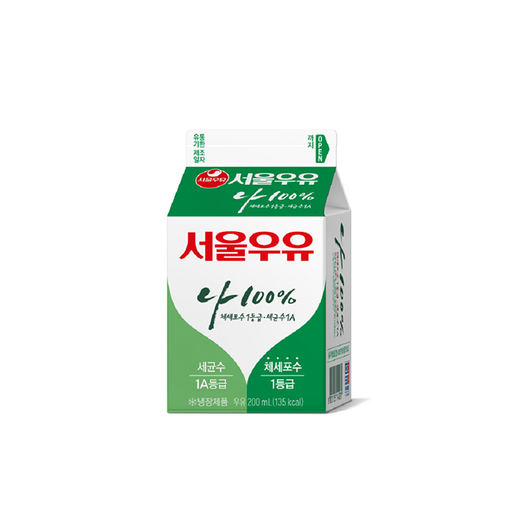  서울우유 나 100% 200ml [5개]