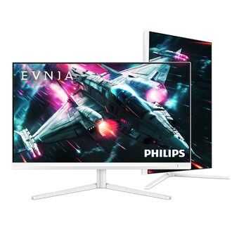 <b>필립스</b> 에브니아 27M2N3201A 200 FAST IPS 프리싱크 HDR 게이밍 스피커 화이트 무결점