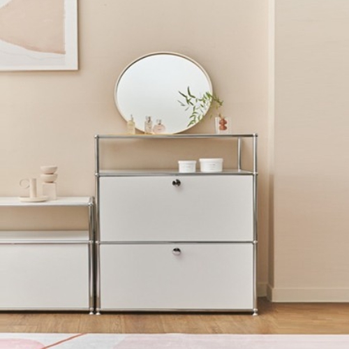 앳센셜 팔레트 메탈 싱글 키높이 수납장 775_이미지