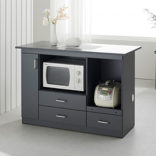 케미에르 쿠크 일체형 홈바 아일랜드 식탁 1200 (의자별도)_이미지