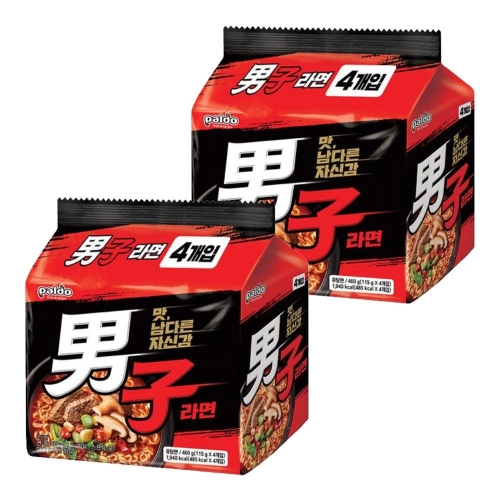 팔도 남자라면 115g (8개)_이미지