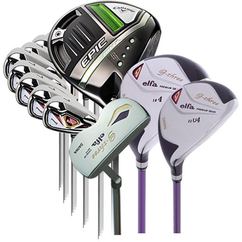 캘러웨이 에픽 맥스 / 다이와 조이야마모토 조합 여성용 풀세트 (11개 카본 정품)