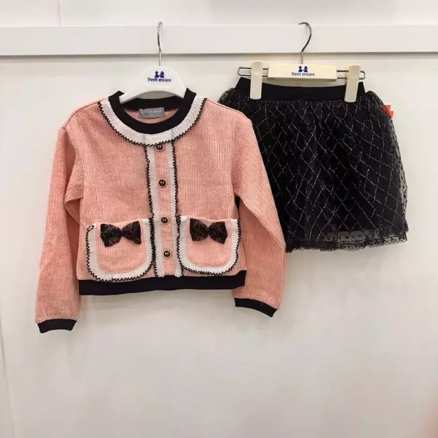 탈렌트키즈 유아동 여아 상하세트 공주치마 결혼식 하객룩 라미멜로디세트 PCZ59GUF7