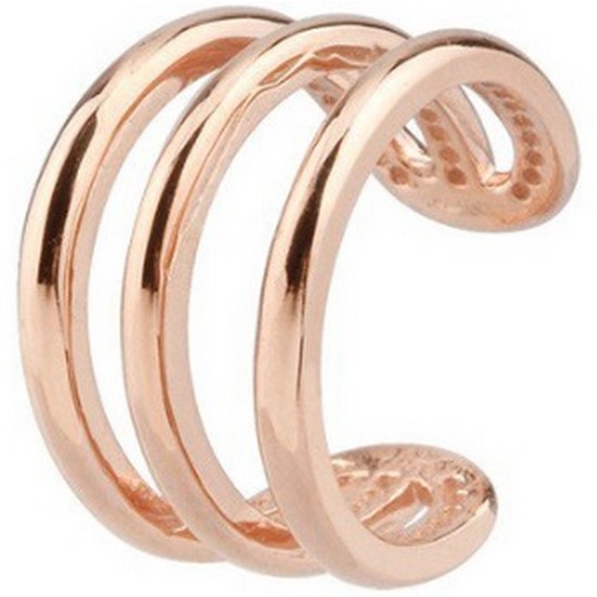 더스톤즈 14K 도톰 세줄 이어커프 귀찌(1개)_이미지