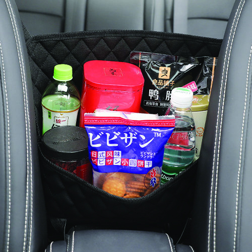 비오비 퀼팅 자동차 콘솔박스 뒷좌석 틈새 다용도 포켓_이미지