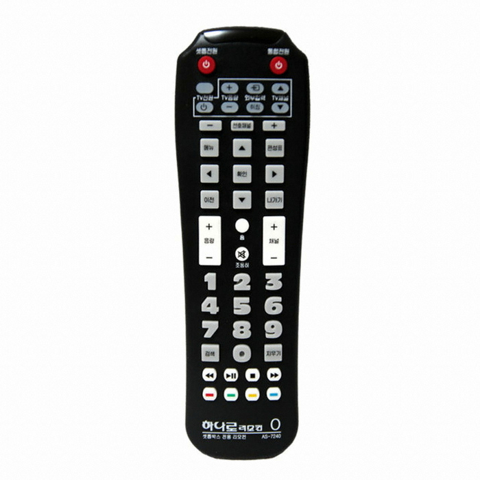 오성전자 하나로 리모컨 O 셋톱박스 전용 AS-7240_이미지