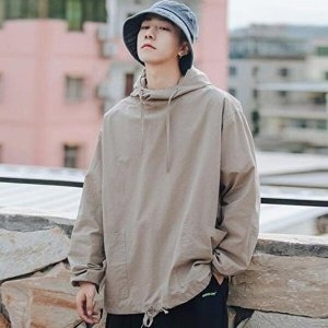  셀러허브 JHQOS156_4B 아노락 캐주얼자켓 후드점퍼 오버핏 INSUM49