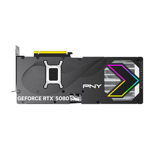 PNY ������ RTX 5080 EPIC-X RGB OC D7 16GB Triple Fan STCOM