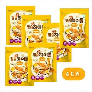 아이배냇 꼬마 칼슘하이롤 더블치즈 50g (6개)_이미지