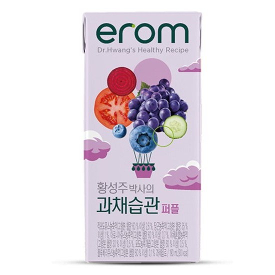이롬 황성주 박사의 과채습관 퍼플 190ml