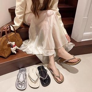 리비티 크리스탈 블링 스트 플립플랍 DS0279 단화 w WFH1Z4J