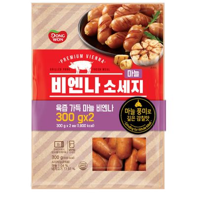 마늘 비엔나 소세지 300g