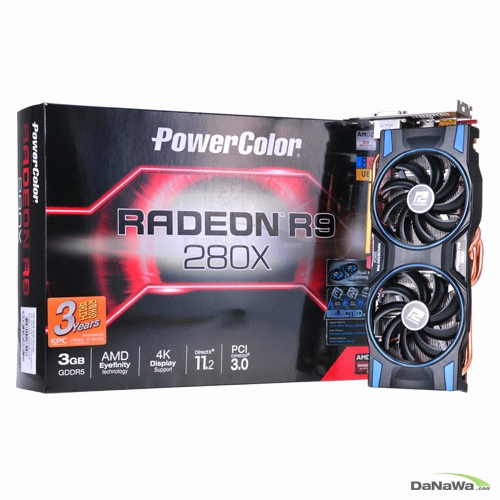 PowerColor 라데온 R9 280X D5 3GB KPC_이미지