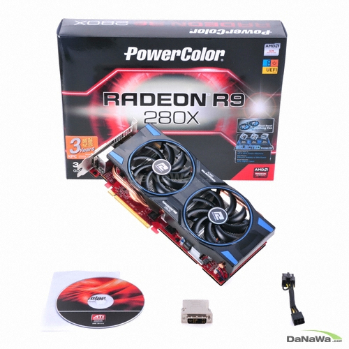 PowerColor 라데온 R9 280X D5 3GB KPC_이미지