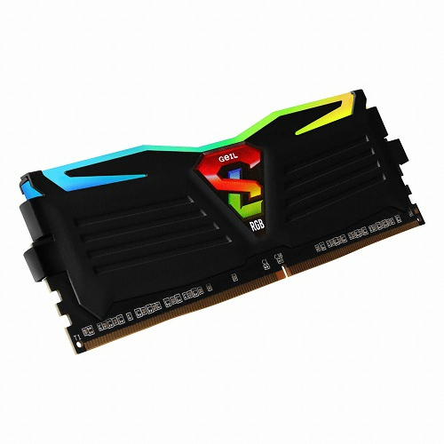 GeIL DDR4-2666 CL16 SUPER LUCE RGB Lite 블랙 (8GB)_이미지