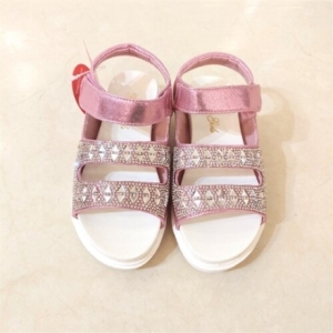 로엠걸즈 SH02 보석 스트랩 샌들 핑크 RGWC2341C_이미지